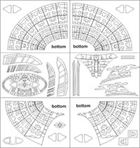 1:1000 1701D Aztek Masks 2